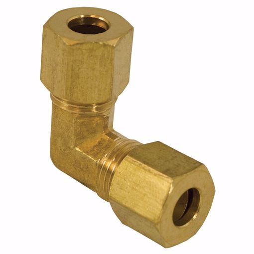 Brass Compression 90° Elbow